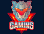 create awesome style for robot gaming mascot logo design