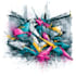 design awesome logo on graffiti tags style