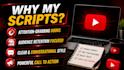 write engaging and professional youtube scripts