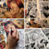 do draw comic strip, comic panel, manga book pages art