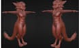 do custom 3d furry vrchat avatar, fursona, anthro character, pc quest, rigging