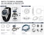 create manufacturing for watch technical drawing 3d cad model and prototype file