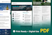 design professional startup one pager for business