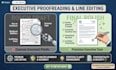 do executive proofreading and line editing