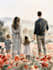 make watercolor family portrait