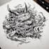 create unique japanese tattoo design