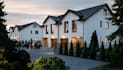render residential estate, housing community masterplan,3d townhouse development