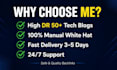 do saas guest post and link insertion on DR 70 sites