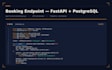 build a fastapi backend with postgresql and graphql API