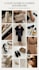 design a modern fashion mood board  and creative college