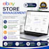 manage your ebay store as a professional virtual assistant