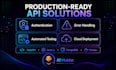 build and integrate secure rest apis with fastapi or nodejs