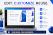 design editable canva onboarding packet, client welcome guide and business templ