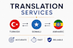 translate turkish, somali and amharic accurately
