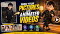 create ai animated 3d character videos from your photos