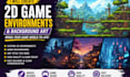 create 2d game environments and background art