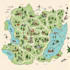 make unique hand drawn map vector illustration