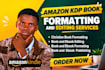 amazon kdp book editing kindle paperback book formatting for kdp book publishing