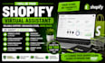 shopify VA virtual assistant store manager product listing