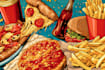 food pop art illustrations