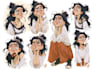 design a 2d cartoon character