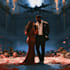 design romantic book cover with art
