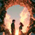 make romantic book cover design art
