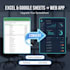 turn your excel or google sheets into a web application