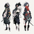 draw anime character illustration