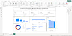 create a professional power bi customer analysis dashboard