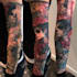 create a beautiful tattoo sleeve art