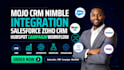 mojo dialer nimble crm integration salesforce zoho crm hubspot campaign workflow