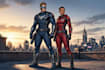 create custom superhero character in action
