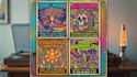 create psychedelic trippy pop art poster cover