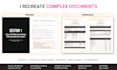 recreate your PDF into a fully editable adobe indesign file