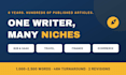 write SEO blog posts, articles, and website content