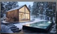 do 3d tiny house, cabin interior, exterior design rendering