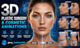 design 3d plastic surgery and cosmetic procedure animations
