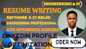 do a professional ats engineering resume and CV