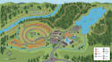 create hiking trail, city, rv park, campground and property map