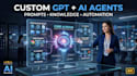 build a custom gpt ai assistant with prompts, knowledge and automation