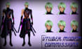 draw and rig 2d vtuber model live2d model live2d rigging vtuber commission
