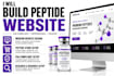 build woocommerce peptide website peptide nutraceutical store wordpress website