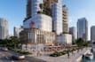 develop3d mixed use complexes,office tower,waterfront canal,exterior view render