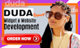 design and redesign website custom widget on duda