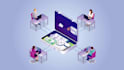 create stunning 3d isometric animation explainer video and 3d illustration
