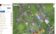 create professional school map, campus, wayfinding, navigation visitor map