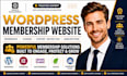 setup wordpress wishlist member paid bookly pro memberpress business website
