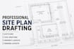 draw professional site plans and civil drafting drawings