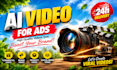create ai video ads and commercial